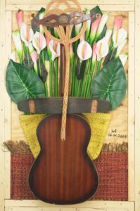 Nackte Frau mit Callas