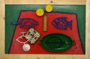 Stillleben mit Fischen