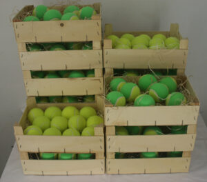 Gelbe und grüne Yuzu