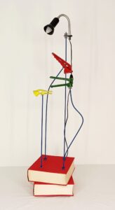 Lamp with birds
